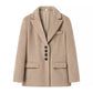 Blazer structuré camel, vue produit