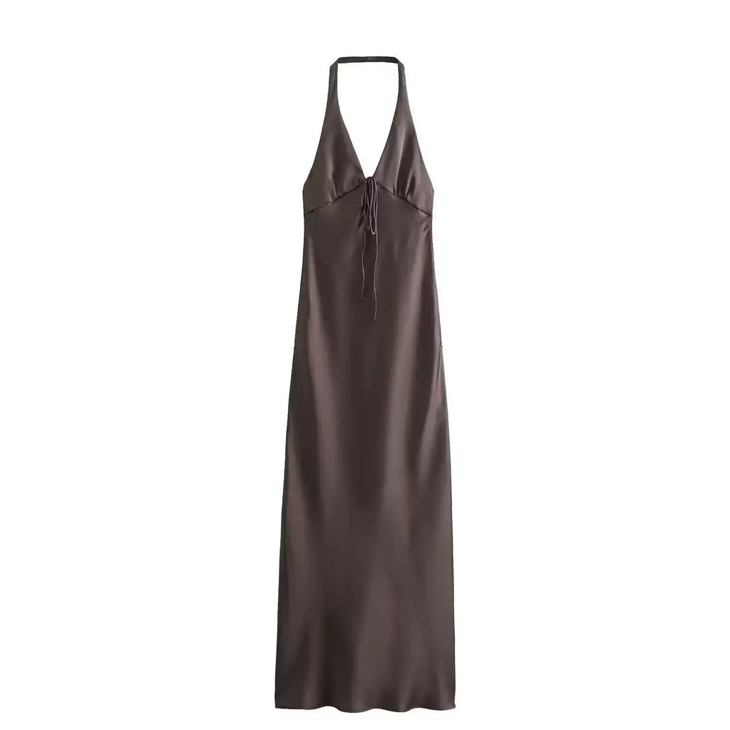 Robe satiné