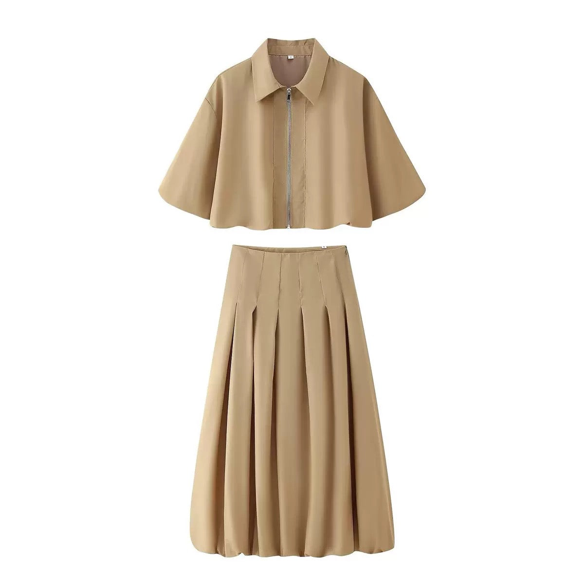 Conjunto de falda y chaqueta