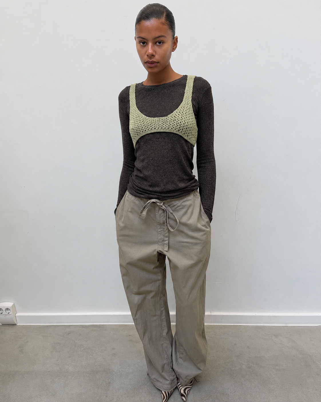 Ensemble en maille, esprit minimaliste