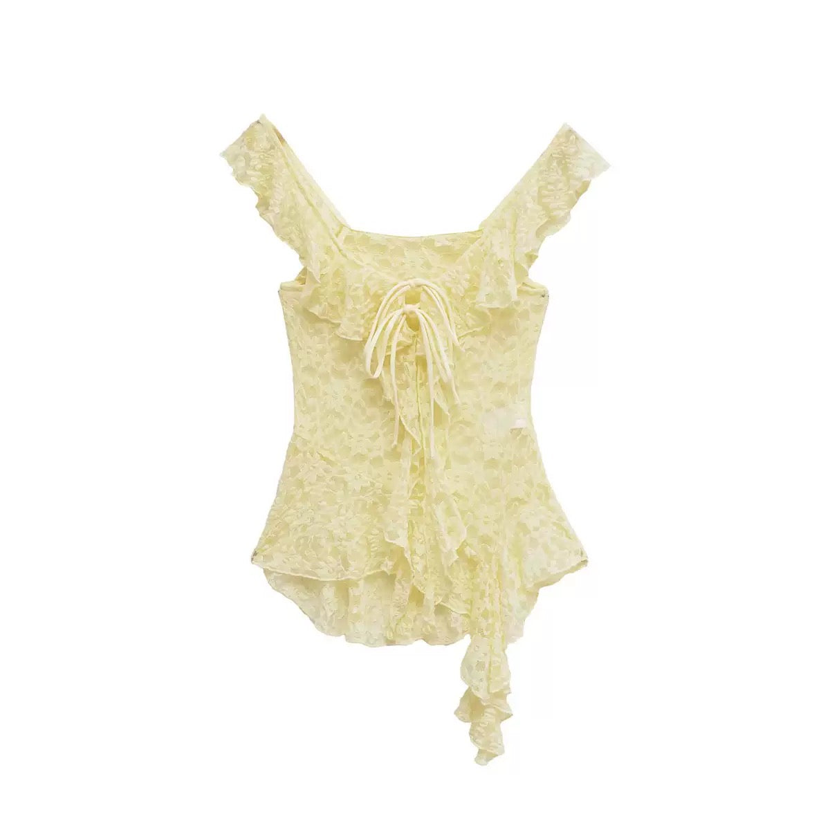 Top en dentelle