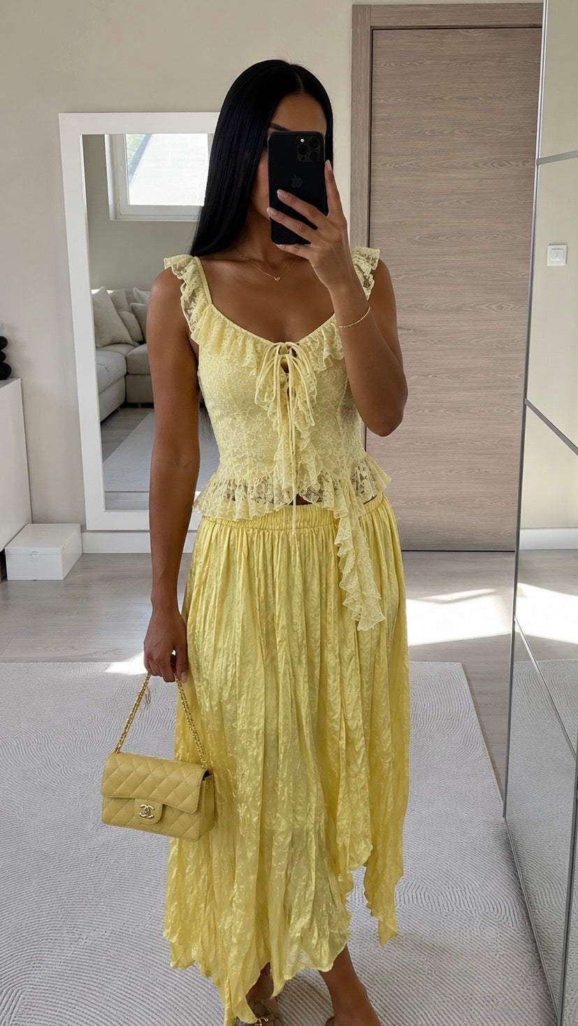 Top en dentelle