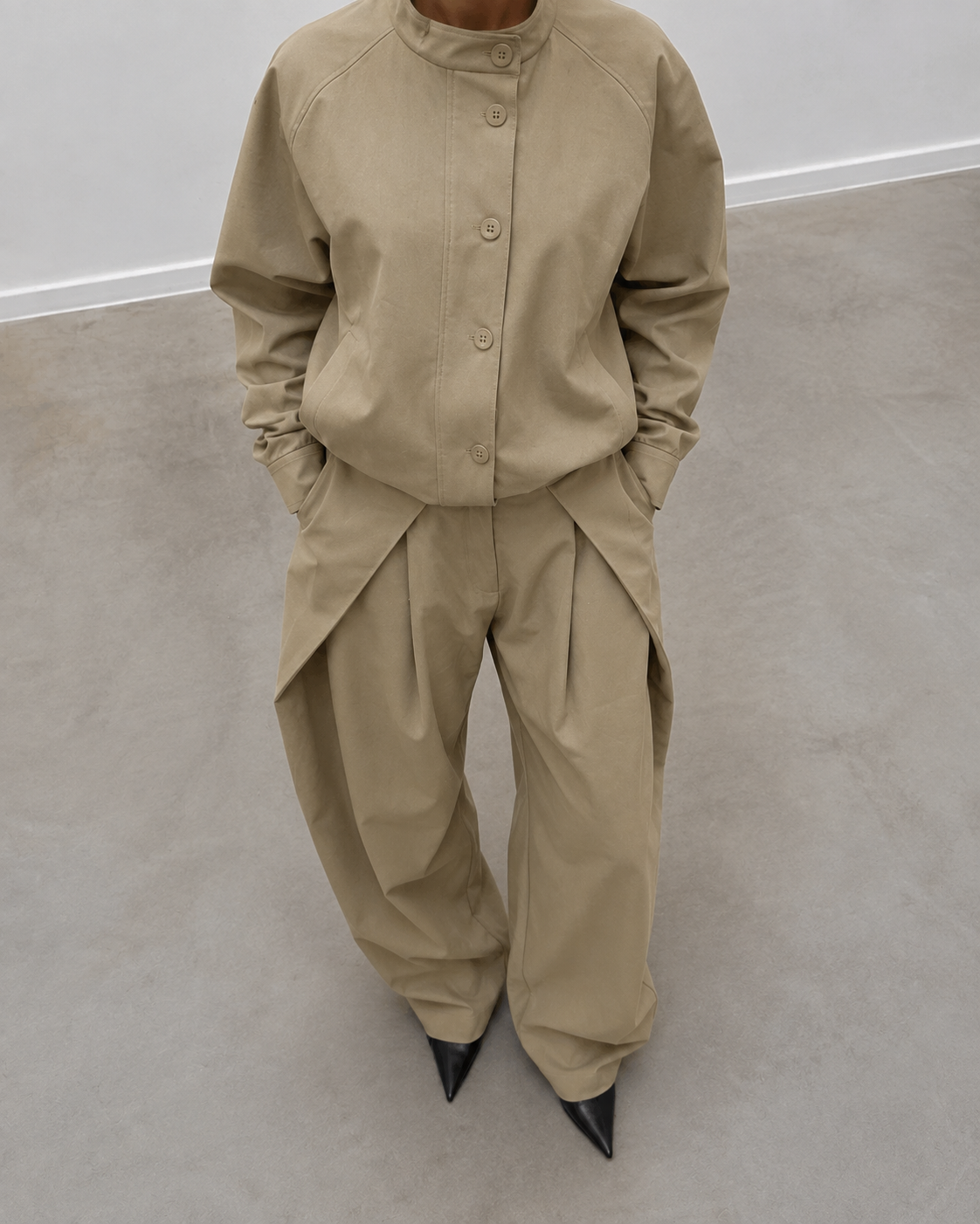 Pantalon coordonné de l'ensemble utility