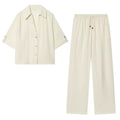 Ensemble fluide blouse + pantalon