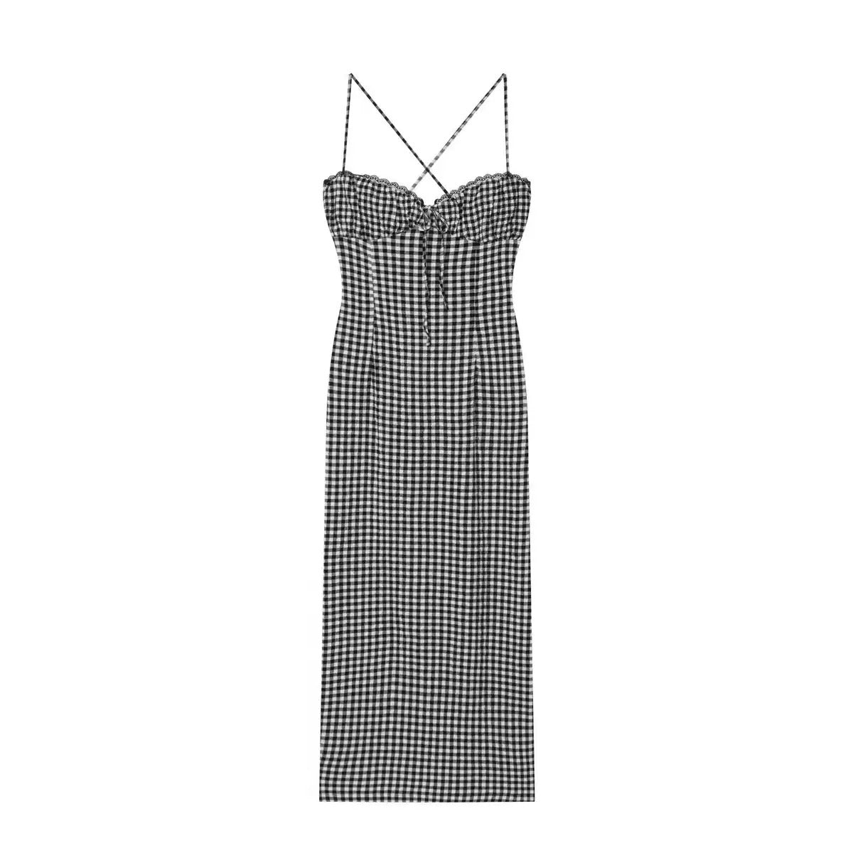 Robe à carreaux