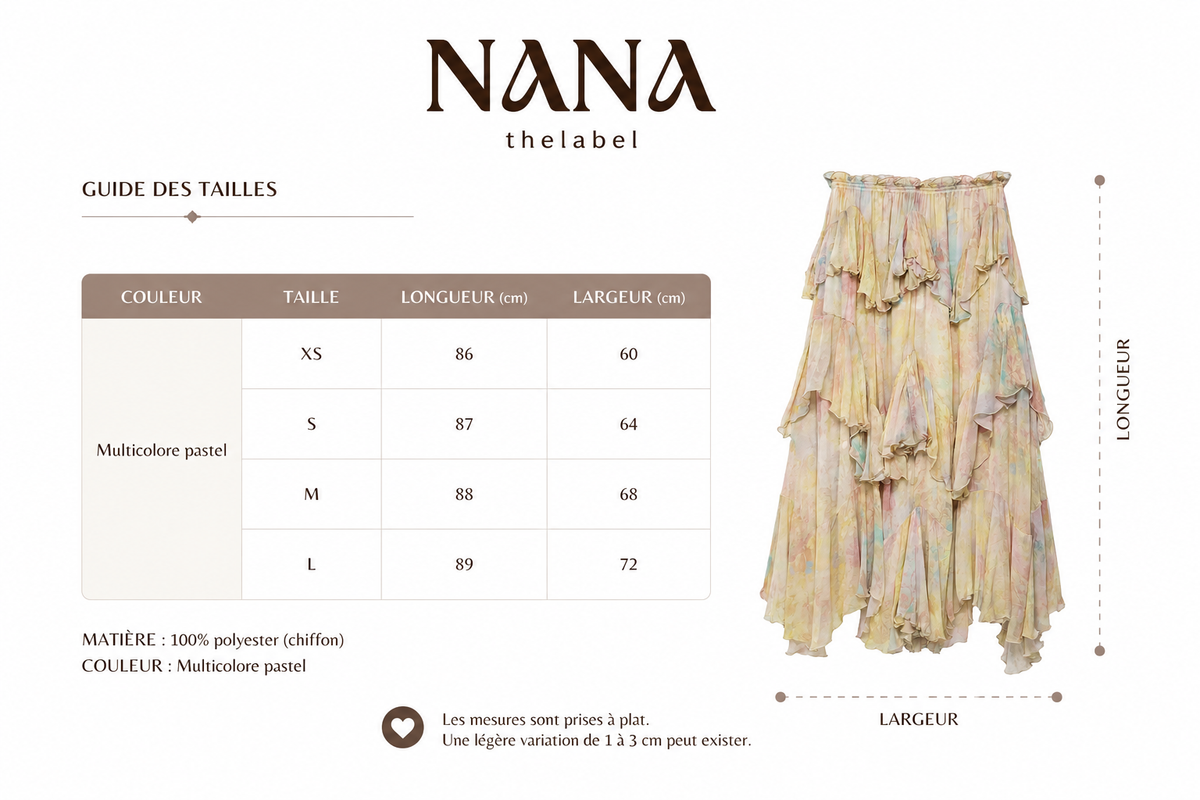 Guide des tailles