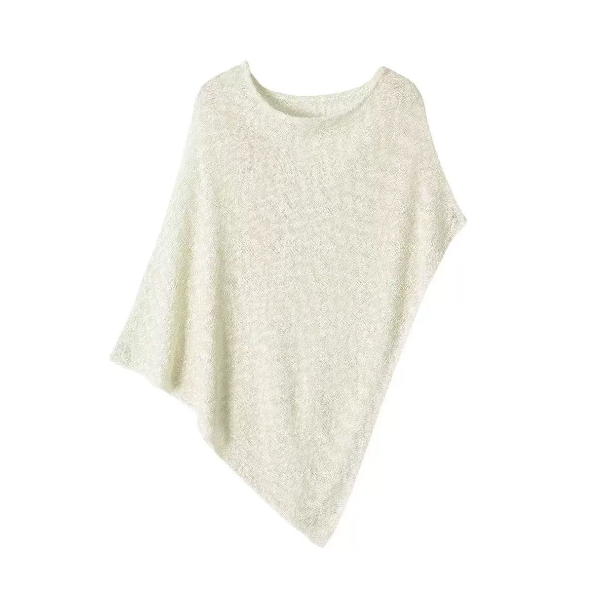 Haut asymétrique en maille