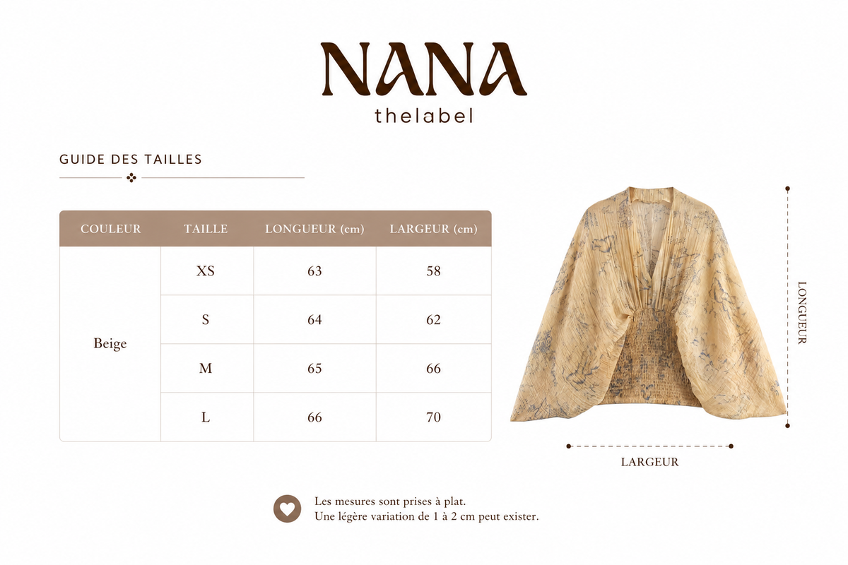 Guide des tailles