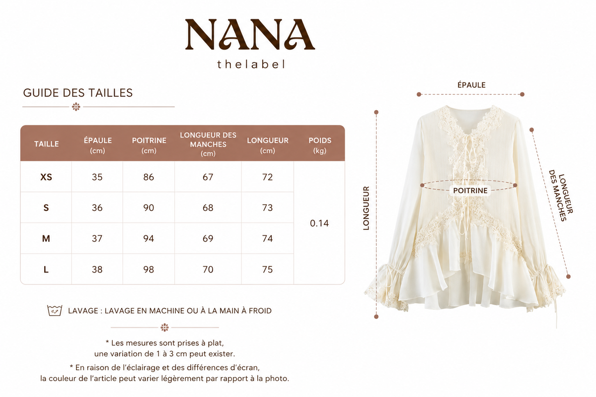 Guide des tailles