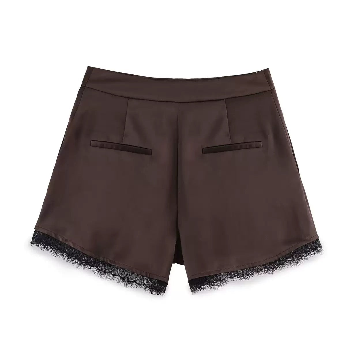 Short dentelle