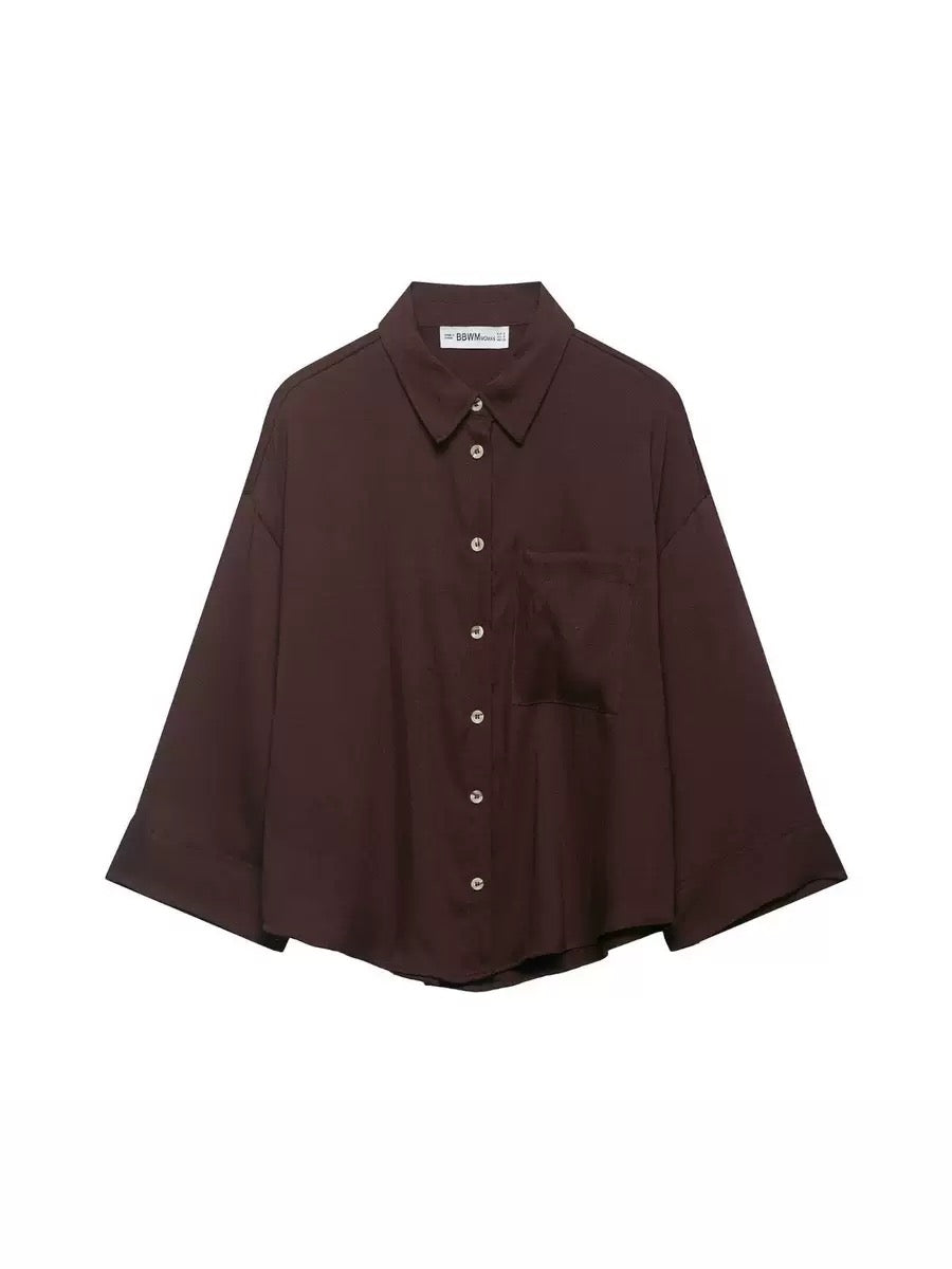 Chemise oversize légère