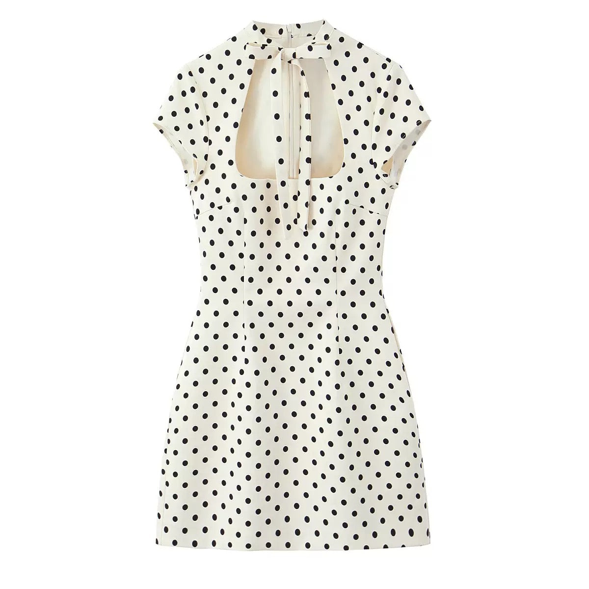Robe à petit pois