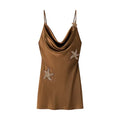 Top / Robe satiné étoile de mer